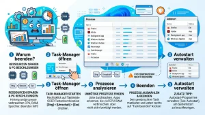 Windows 11/10: Unnötige Prozesse beenden – so geht’s