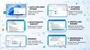 Windows 11/10: Versteckte Laufwerke anzeigen – so geht’s