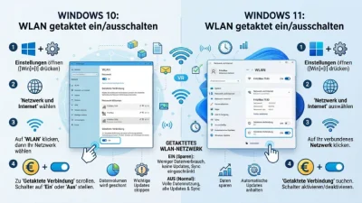 Windows 11/10: WLAN getaktet ein-/ausschalten – so geht’s