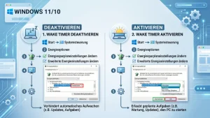 Windows 11/10: Wake Timer aktivieren/deaktivieren – so geht’s