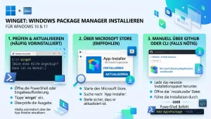 Windows 11/10: WinGet installieren – so geht’s