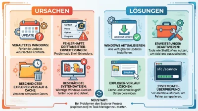 Windows-Datei-Explorer hängt sich auf: Ursachen & Lösungen