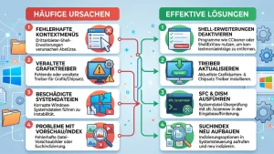 Windows Explorer stürzt immer ab? Ursachen & Lösungen erklärt