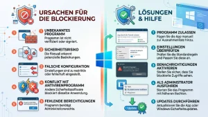Windows-Firewall blockiert Programme & Apps: Ursachen & Hilfe