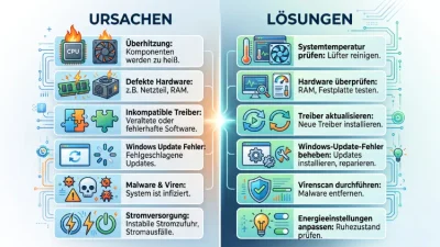 Windows-PC: Neustart-Problem – Ursachen & Lösungen