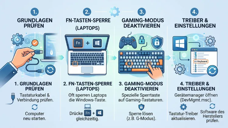 Windows-Taste aktivieren: Einfach erklärt – so geht’s