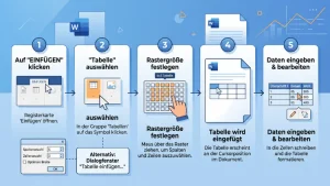 Word: Tabelle erstellen – Schritt-für-Schritt-Anleitung