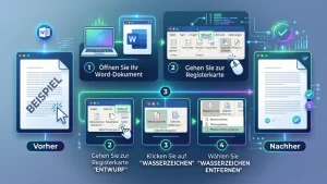 Word: Wasserzeichen entfernen – so geht’s