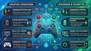 Xbox-Controller nicht erkannt: Ursachen & Lösungen erklärt