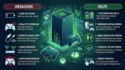Xbox: Controller wird nicht erkannt – Ursachen & Hilfe