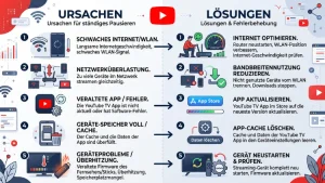 YouTube TV pausiert ständig: Ursachen & Lösungen erklärt