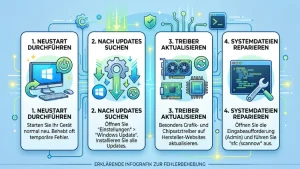Your device ran into a problem: Fehlermeldung beheben