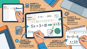 iPad: Taschenrechner-Notizen nutzen – Anleitung