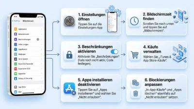 iPhone: App Store deaktivieren & blockieren – so geht’s