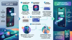 iPhone: ChatGPT statt Siri nutzen – so geht’s
