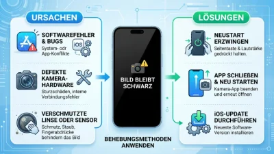 iPhone: Kamera bleibt schwarz – Ursachen & Lösungen