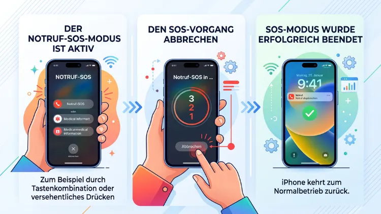 iPhone: SOS-Modus verlassen – so geht’s