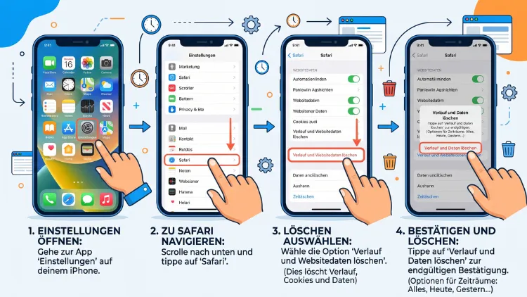 iPhone: Verlauf löschen – so geht’s