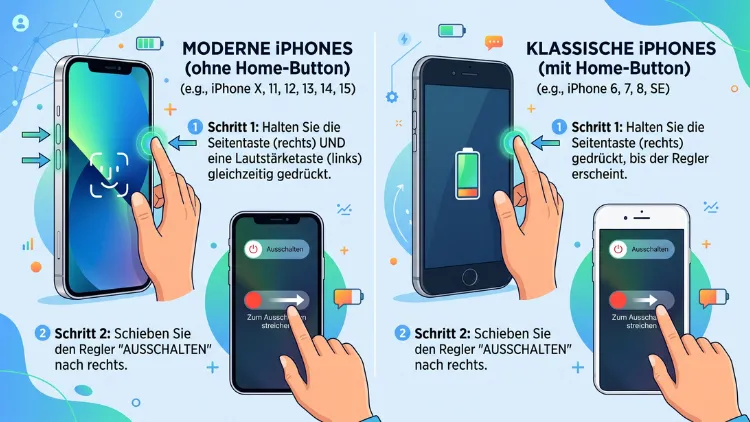 iPhone ausschalten: Einfach erklärt – so geht’s