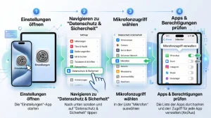 iPhone & iPad: Mikrofonzugriff der Apps prüfen – so geht’s