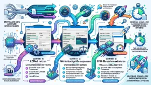 7-Zip: Komprimierung schneller machen – so geht’s