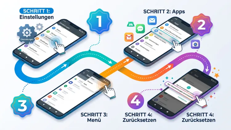 Android: App-Einstellungen zurücksetzen – so geht’s