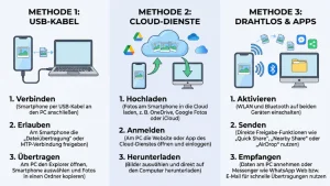 Fotos & Videos vom Smartphone auf den PC importieren – so geht’s