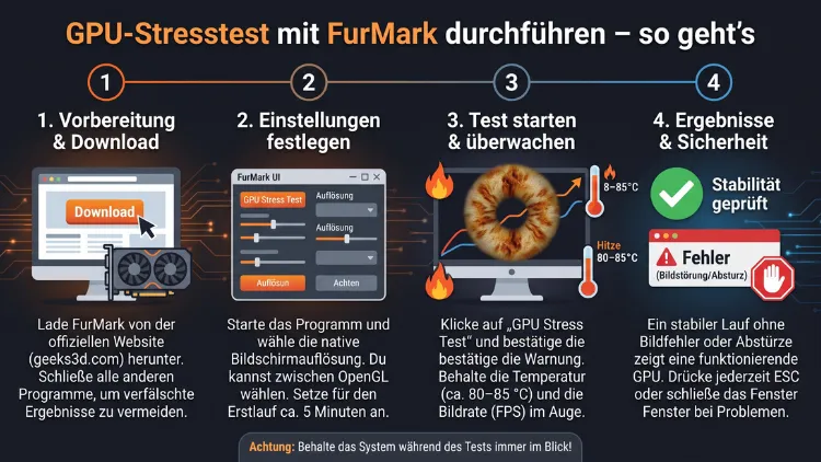 FurMark: GPU-Stresstest durchführen – so geht’s