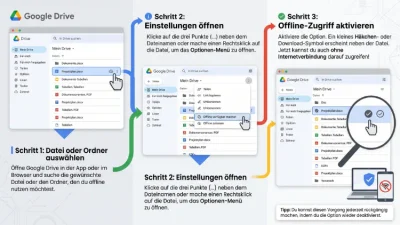 Google Drive: Dateien offline verfügbar machen – Anleitung