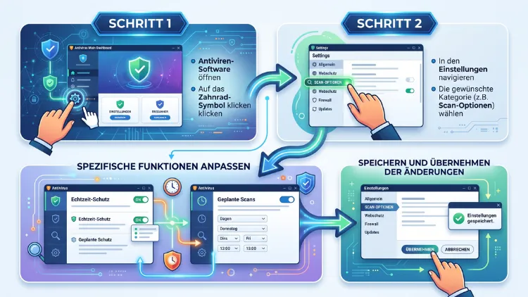 Kaspersky: Einstellungen ändern – so geht’s