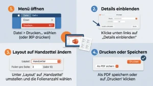 Mac: Handout-Format in PowerPoint einrichten – so geht’s
