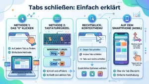 Tabs schließen: Einfach erklärt – so geht’s