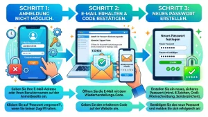 Wiederherstellung des Passworts: So geht es schnell & richtig