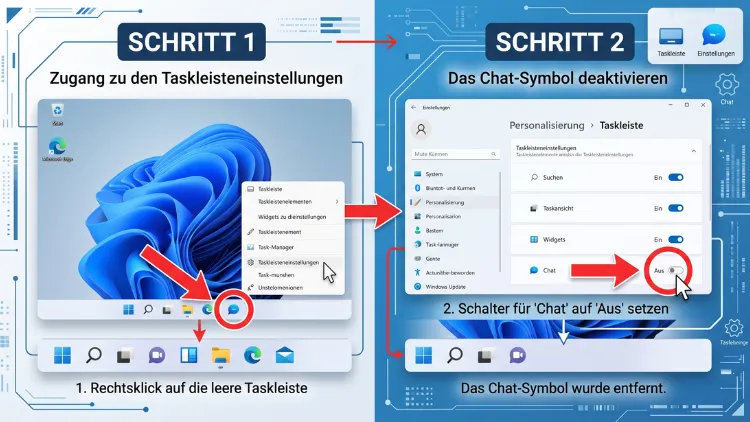 Windows 11: Chat entfernen – so klappt’s