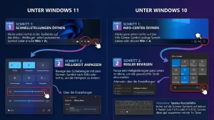 Windows 11/10: Anzeigehelligkeit ändern – so geht’s