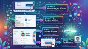 Windows 11/10: Benutzernamen des Kontos ändern – so geht’s