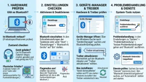 Windows 11/10: Bluetooth-Hardware und -Einstellungen überprüfen