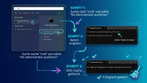 Windows 11/10: DNS-Cache löschen – so geht’s