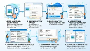 Windows 11/10: Dateieigenschaften bearbeiten – so geht’s