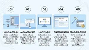 Windows 11/10: Lautsprecherausgang prüfen – so geht’s