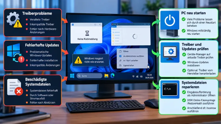 Windows 11/10: Seltsames Verhalten – Ursachen & Lösungen