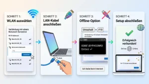 Windows 11/10: Verbindung beim Einrichten herstellen – so geht’s