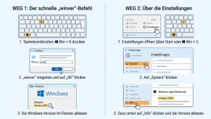 Windows 11/10: Version anzeigen – so geht’s