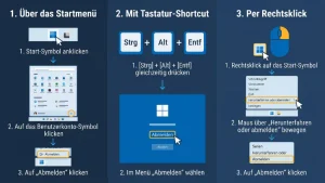 Windows 11/10 abmelden – so geht’s