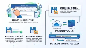 Word: Dokument speichern – so geht’s