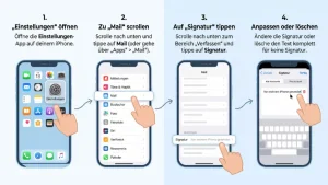 iPhone: E-Mail-Signatur anpassen oder entfernen – so geht’s